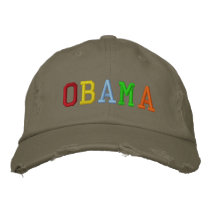 Rainbow President Barack Obama Baseball Cap