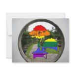 Rainbow Pride Bonsai Tree invitations