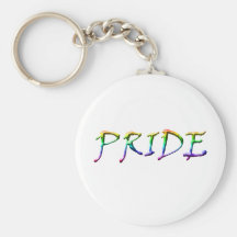Rainbow PRIDE Keychain