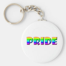 Rainbow PRIDE Keychain
