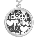 rainbow pride necklace