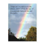 Rainbow Promise, Genesis 9 v 13 | Postcard