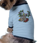 Rainbow Reindeer Pet T Shirt