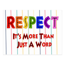 Rainbow Respect Post Card