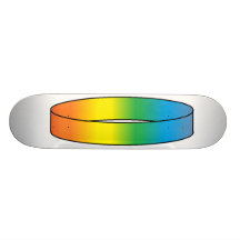 Rainbow Ring Skatedeck Skateboard Deck