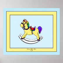 Rainbow Rocky Print