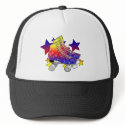 Rainbow Rollerskates hats