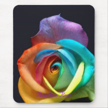 Rainbow Rose Mouse Mats