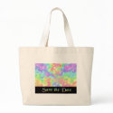 Rainbow Save the Date bags