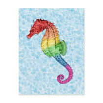 Rainbow Seahorse