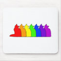 Rainbow Siberian mousepads