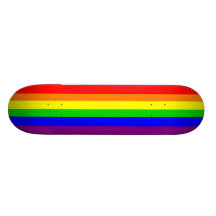 Rainbow Skateboard