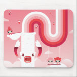 Rainbow sky mousepads