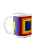 Rainbow Squares mugs