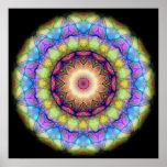 Rainbow stained Glass Posters