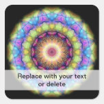Rainbow stained Glass Sticker