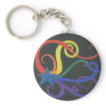 Rainbow Star I keychains