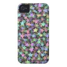 Rainbow Stars Case-Mate iPhone 4 Case