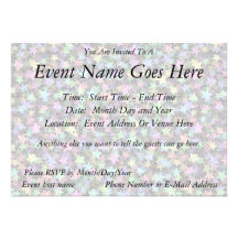 Rainbow Stars Personalised Invitations