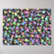 Rainbow Stars Posters