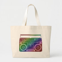 Rainbow Stereo Canvas Bags