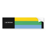 Rainbow Stripe bumper stickers