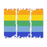 Rainbow Stripe postcards