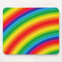Rainbow Stripes Pattern Mousepads