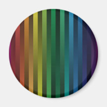 Rainbow Strips Fridge Magnets