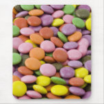 Rainbow sugar candies photograph mousepads