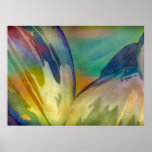 Rainbow Sunflower Seeds 3 Poster Print