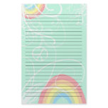 Rainbow Swirl Stationery