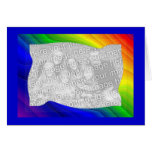 Rainbow Templet cards