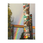 Rainbow Totem Postcard