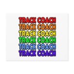 Rainbow Track Coach postcards