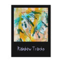 Rainbow Tracks Postcard