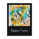 Rainbow Tracks Postcard