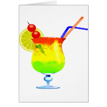 Rainbow Tropical Drink