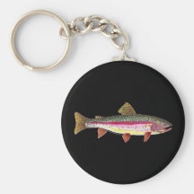 Rainbow Trout Fish Key Chains