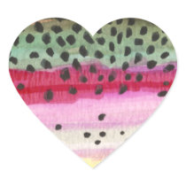 Rainbow Trout Fishing Sticker
