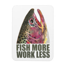Rainbow Trout Flexible Magnets