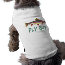 Rainbow Trout Fly FIshing Pet Tee