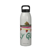 Rainbow Trout Fly FIshing Water Bottles