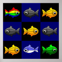 Rainbow Trouts Print