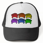 Rainbow Turtles hats