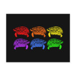Rainbow Turtles postcards