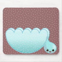rainbow umbrella drop rain mousepads