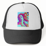 rainbow venus trucker hats