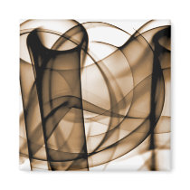 Rainbow Waves 2 Sepia Brown