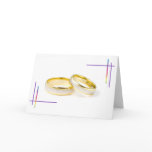 Rainbow Wedding Blank cards